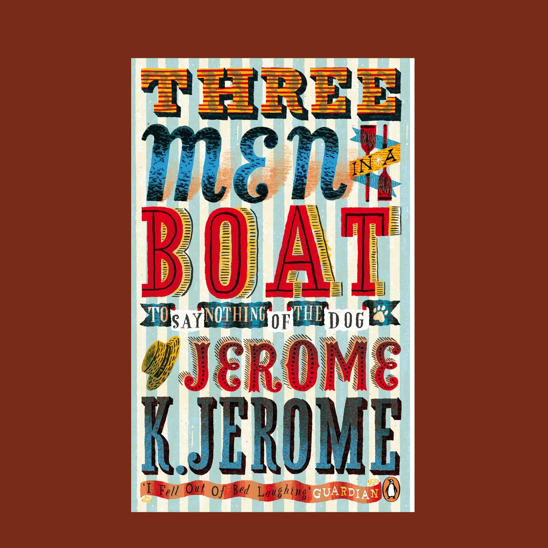 Cover of Three Men in a Boat by Jerome K. Jerome