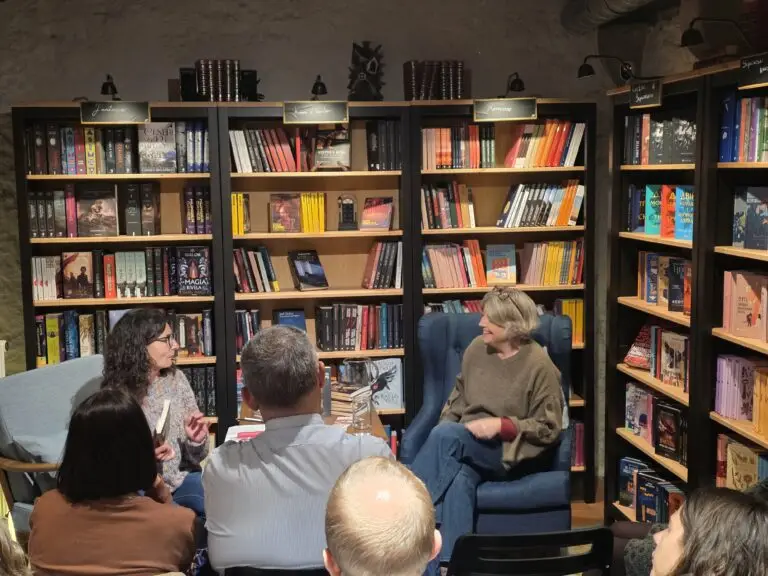 Italian book talk with Paolo